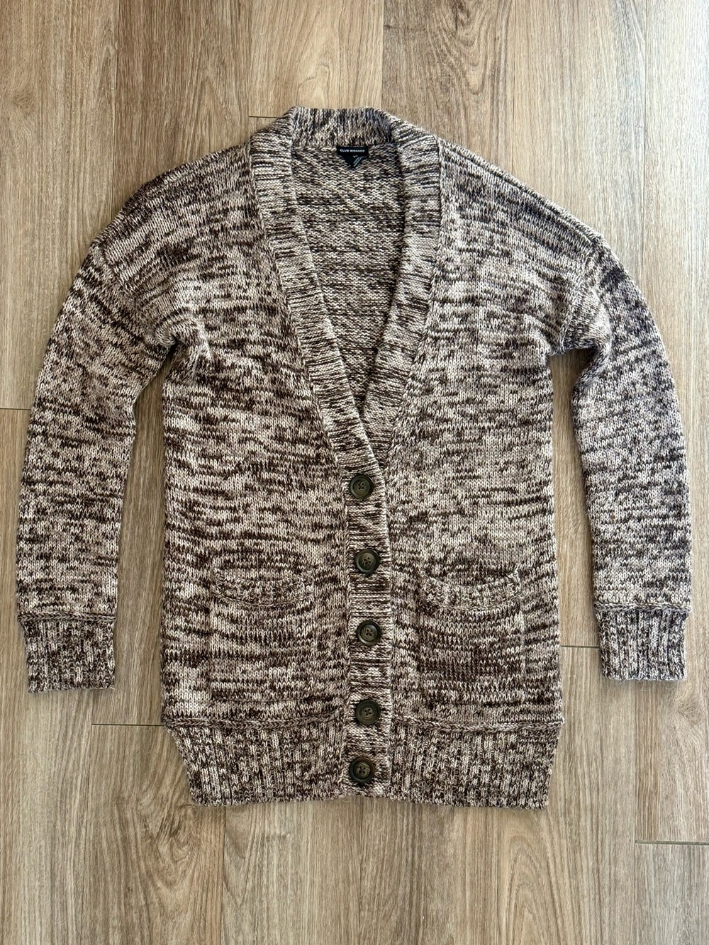 Club Monaco Brown Cozy Fall Cardigan